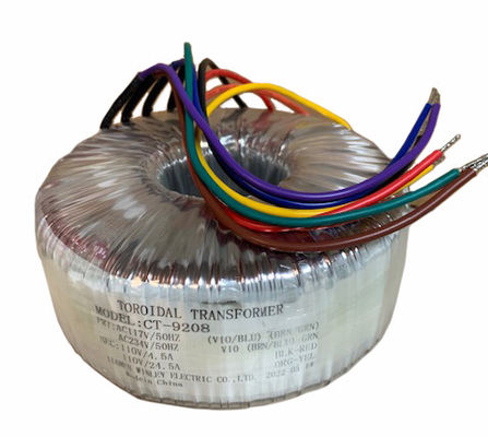 주문 1000VA 단일 상 환상면 절연 트랜스 234V 110V AC 4.5A 온라인 제조