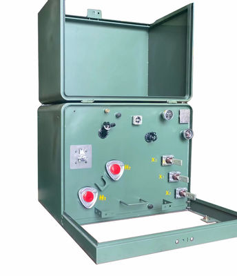 주문 100KVA 단일 상 지상 설치형 변압기 7200V 12470V 온라인 제조