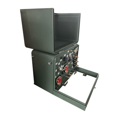 주문 100kVA 단상 오일형 변압기 패드 장착 12.47KV 120V 온라인 제조