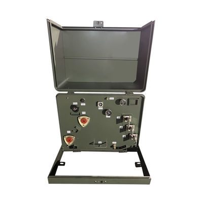주문 250kva 단일 단계 패드 장착 트랜스포머 오일 침몰 야외 12.4kv 온라인 제조