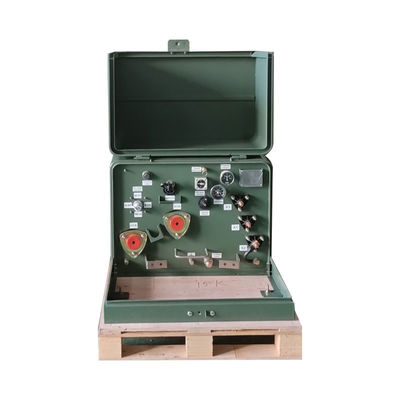 주문 ANSI IEEE 단일 단계 패드 장착 변압기 25kva 12470v ~ 240/120v 온라인 제조