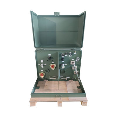 주문 DOE 100kva 단일 단계 패드 장착 분배 트랜스포머 12470V 온라인 제조