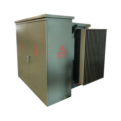 주문 3000Kva 3단계 패드 탑재 트랜스포머 오일 잠수 분배 24.94KV에서 480V 온라인 제조