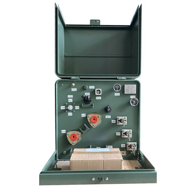 주문 167Kva 오일 잠수 한 단계 패드 장착 트랜스포머 12.47Kv 온라인 제조