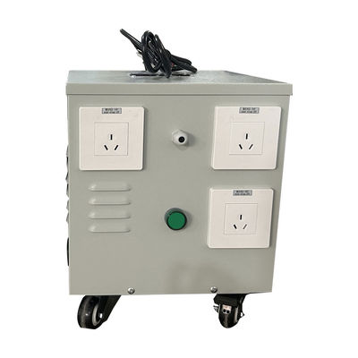 주문 2kVA 단일 단계 건조형 격리 트랜스포머 220V에서 110V로 다운 단계 온라인 제조