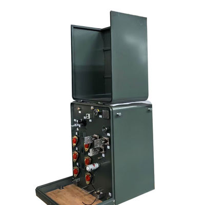 주문 100KVA 단일 단계 패드 장착 트랜스포머 오일 잠식 전력 전력 분배 트랜스포머 온라인 제조
