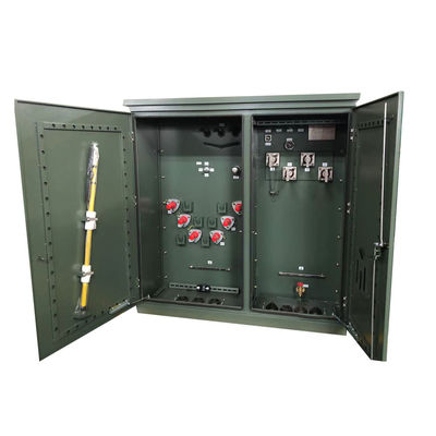 주문 2500Kva 액체로 채워진 루프 공급 3단계 패드 장착 변압기 27.6Kv ~ 600V 온라인 제조