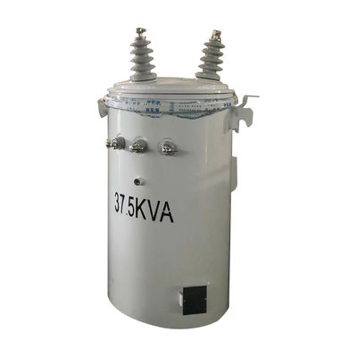 주문 37.5kva 오버헤드 설치형 단일 단계 15kva 스톨 마운트 트랜스포머 온라인 제조