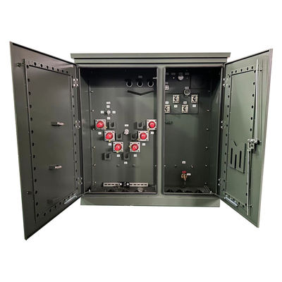 주문 75Kva 3단계 패드 장착 전기 트랜스포머 오일 13.2KV에서 208V까지 잠겨있다 온라인 제조