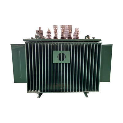 주문 S13 500kva 3단계 오일 잠수 전력 분배 트랜스포머 13.8kv ~ 480v 온라인 제조