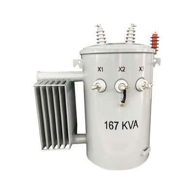 주문 단일 단계 전구 장착 분배 트랜스포머 12470V에서 277/480V까지 단계 다운 ANSI / IEEE 온라인 제조