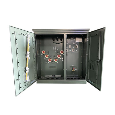 주문 500kva 3단계 패드 장착 변압기 오일 12470v에서 480v Ansi Ieee 표준 온라인 제조