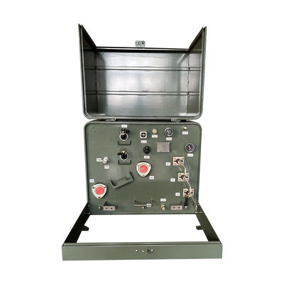 주문 50KVA 단일 단계 패드 장착 트랜스포머 방사선 공급 ANSI IEEE 표준 34500V ~ 120V 온라인 제조