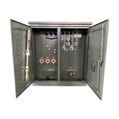 주문 500kva 3단계 패드 장착 변압기 전력 12000V ~ 208Y 304 SS NEMA 3R 방사선 공급 온라인 제조