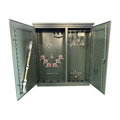 주문 2500 Kva 3단계 패드 장착 전기 전력 변압기 고전압 35KV ~ 480V 온라인 제조