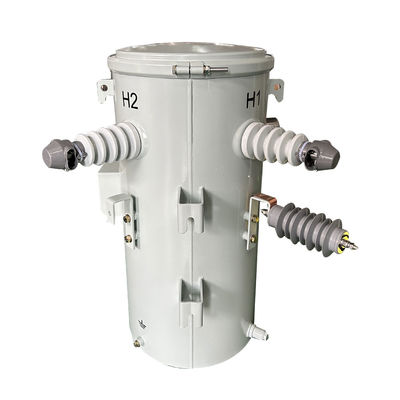 주문 10 Kva 단일 단계 전원 전구 변압기 분배 이중 전압 13.8KV 4.16KV ~ 120V DOE 2016 표준 온라인 제조
