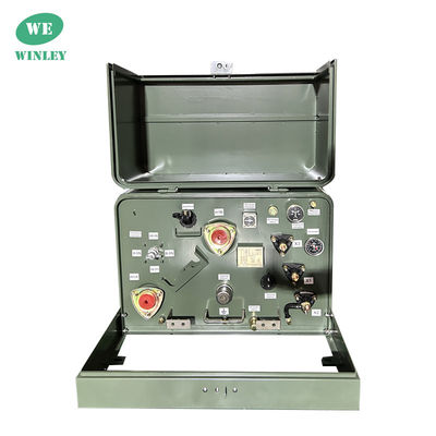 주문 25kva 단일 단계 패드 장착 변압기 12470V & 4160V DOE 2016 효율 등급 온라인 제조