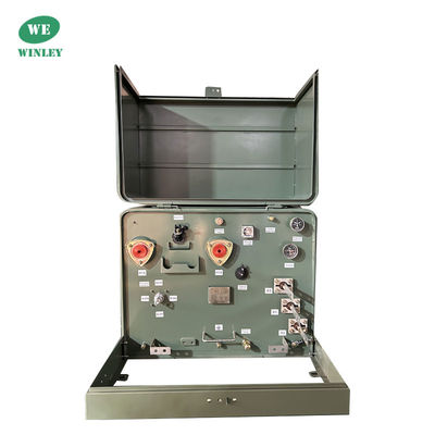 주문 25 kVA Single-Phase Pad Mounted Distribution Transformer 12.47KV To 120V  Meets DOE 2016  CSA ANSI IEEE Standards 온라인 제조