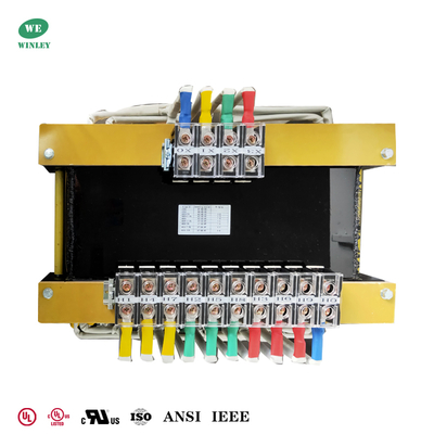 주문 UL 목록 75kva 3단계 건조형 저전압 다채용 격리 트랜스포머 208v 240v 480v Doe 효율 온라인 제조