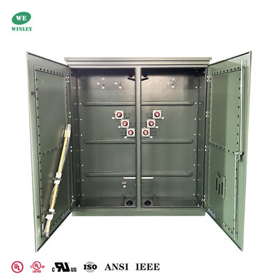 주문 2MVA 태양광 승압 패드 장착 변압기 380V ~ 34.5KV FR3 유전체 액체 재생 가능 광전 변압기 온라인 제조