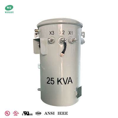 주문 25kva  Power Pole Transformer Step Down 6600v To 120v 240v Electric Transformer Price 온라인 제조