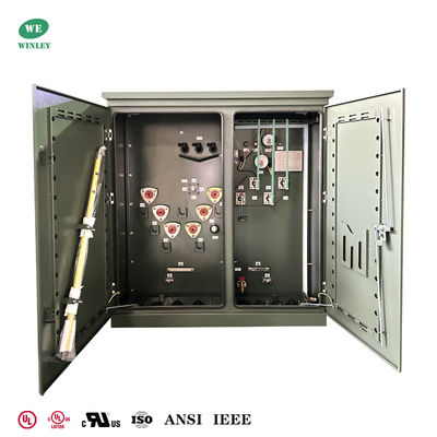 주문 75kva Three Phase Pad Mounted Transformer Step Down 4160V To 208V 120V  Electrical Power Transformers 온라인 제조