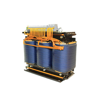 주문 파란색 75KVA 600V AN 삼상 변압기 구리 온라인 제조