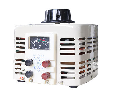 주문 3KVA 조명 3상 자동 전압 조정기 Variac 회전식 손잡이 0-250VAC 온라인 제조