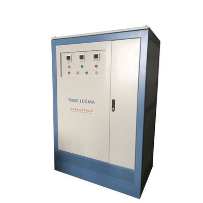 주문 100KVA 모터 제어 3상 AC 전압 조정기 415V/415V 2% 온라인 제조