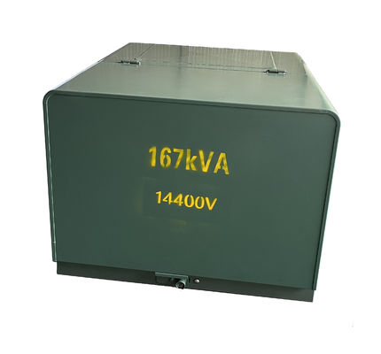 167KVA 단일 상 지성 트랜스 34500V 19920V 480Y 277V