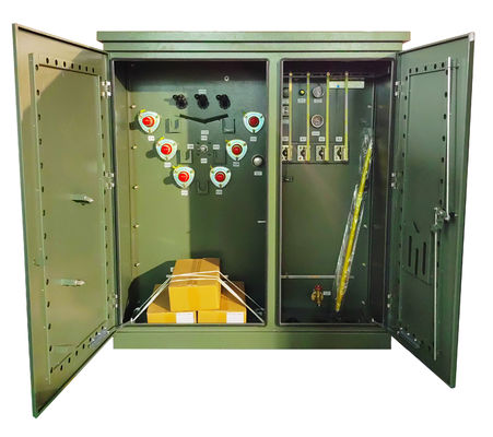 300KVA 3상 지성 트랜스 패드는 12470V 240Y를 탑재했습니다