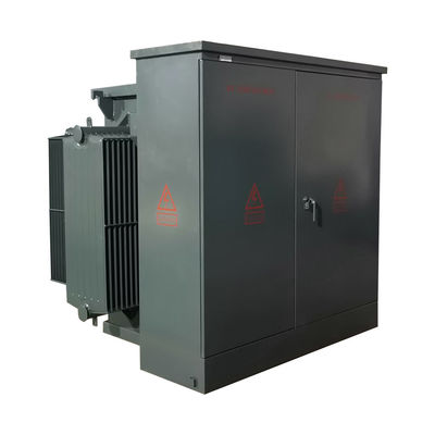 3 단계 옥외 10KV 기름에 의하여 가라앉히는 주춧대 패드에 의하여 거치되는 변압기 500KVA