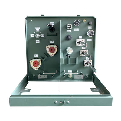 167kVA 패드 장착 단상 변압기 12.4kv 240v 구리