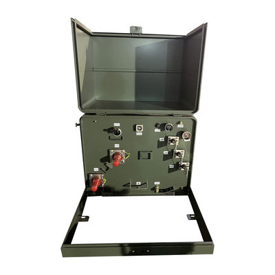 167kva 1단계 패드 탑재 트랜스포머 오일 12.4kv 옥외