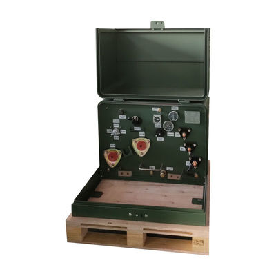 오일 유형 12470V 240V 2차 전압 단일 단계 패드 장착 트랜스포머 100kVA