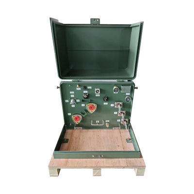 167KVA 오일 잠수 단일 단계 패드 장착 변압기 구리