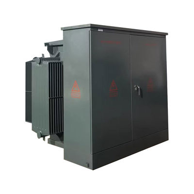 225 Kva 3단계 패드 장착 트랜스포머 오일 잠수 12470v ~ 208v