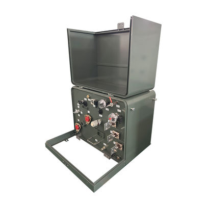 100Kva 단일 단계 패드 장착 트랜스포머 오일 잠수 전기 전력 분배 34.5Kv ~ 240v