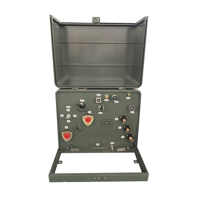 단일 단계 패드 장착 트랜스포머 75Kva 13.8Kv 208v로 단계