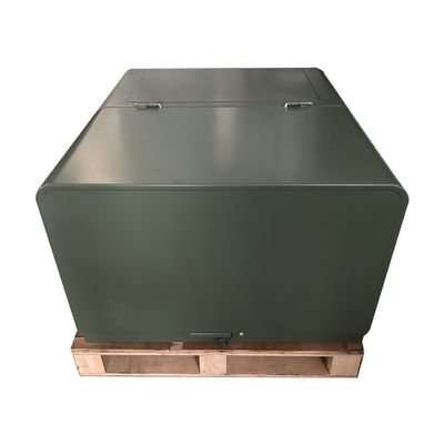 배포판에 장착된 트랜스포머 25kva 단일 단계 12470v 220v 오일 잠수