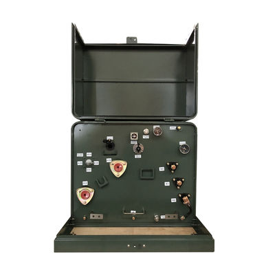 250Kva 단일 단계 패드 장착 트랜스포머 오일 잠수 전력 전력 분배 4160V