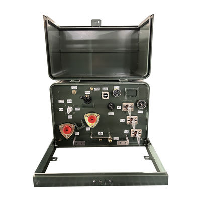 IEEE CSA IEC 표준 루프 공급 단일 단계 패드 장착 트랜스포머 오일 유형 4160V ~ 240V 37.5Kva