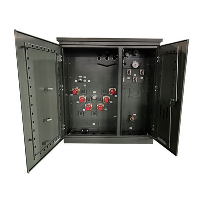 100Kva 3단계 전기 트랜스포머 패드 장착 트랜스포머 ANSI/IEEE 표준 34500V ~ 208V