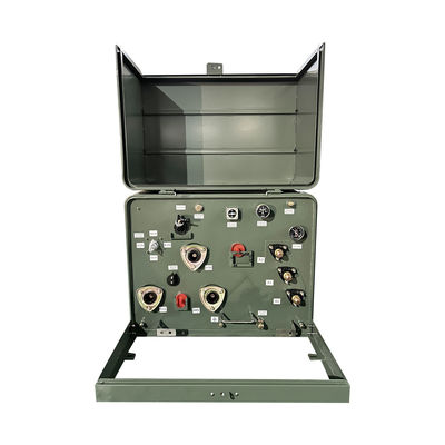 패드 장착 변압기 오일 잠수 단일 단계 167kva 13800grdy/7968 240/120v
