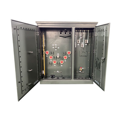 150kva 3단계 패드 장착 트랜스포머 34500v ~ 208y / 120v IEEE / ANSI 표준 304 스테인리스 스틸