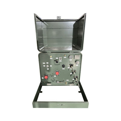 75kva 단일 단계 패드 장착 변압기 루프 공급 34500GrdY/19950 ~ 240/120V 듀얼 와일딩