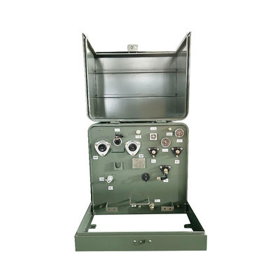 50kva 단일 단계 패드 장착 트랜스포머 ANSI IEEE 표준 22860GrdY ~ 240V 방사선 공급