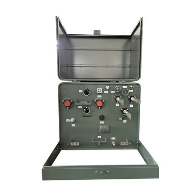 200KVA 단일 단계 패드 장착 트랜스포머 오일 잠수 전력 분배 트랜스포머 34500V ~ 240V
