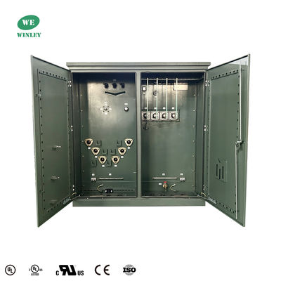2500kva 3단계 패드 장착 트랜스포머 ANSI IEEE 표준 전기 전력 12.47kv ~ 4160V