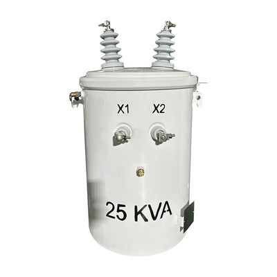 25KVA 단상 전극 분배 트랜스포머 12470V ~ 277V
